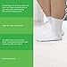 SmartKnit Seamless Wide Crew Socks for Diabetes, Arthritis, or Sensitive Feet (Black, XL)