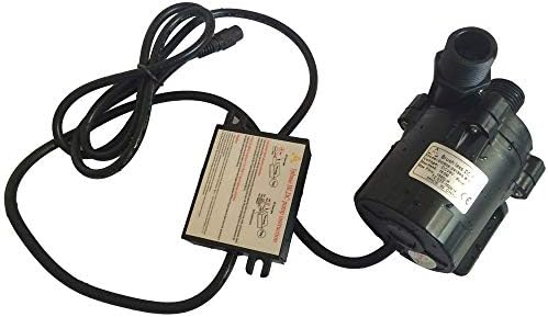 Shysky Tech 3Phase 24V Micro Brushless DC Water Pump Solar Water Submersible pump, 50E-24150S, 1200LPH, 15M For Hot Water Cycle SYS