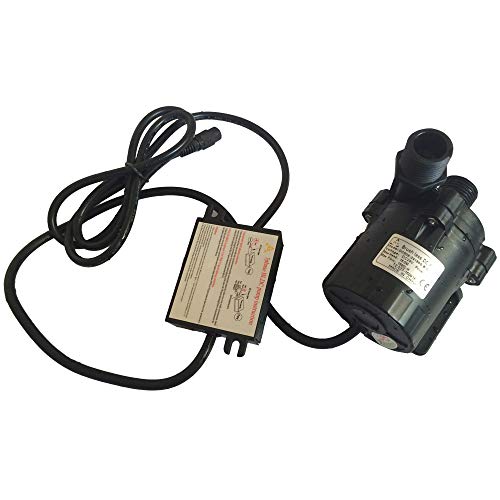 Shysky Tech 3Phase 24V Micro Brushless Dc Water Pump Solar Water Submersible Pump, 50E-24150S, 1200Lph, 15M For Hot Water Cycle Sys #TOP1