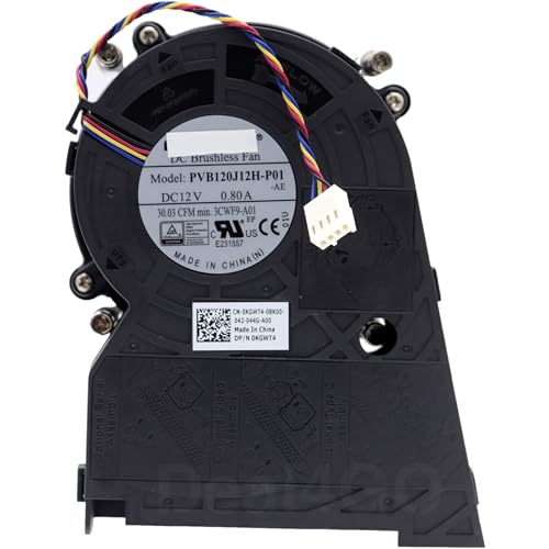 Ventilateur CPU Dell Optiplex 3000 5000 7000 dissipateur thermique