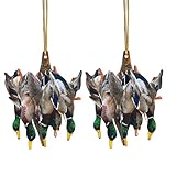 Usages multiples : peut être utilisé comme ouvre-conversation sur le thème de la chasse, non seulement à Noël, mais également sur les rétroviseurs ou dans le cadre de décorations toute l'année.