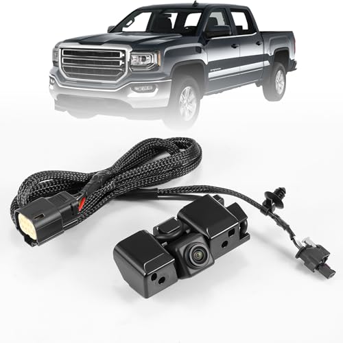 Image of Backup Camera Rear View Camera Fit for Chevy Silverado GMC Sierra 1500 2500 3500 2016-2019 Parking Park Assist Camera Replaces #84062896