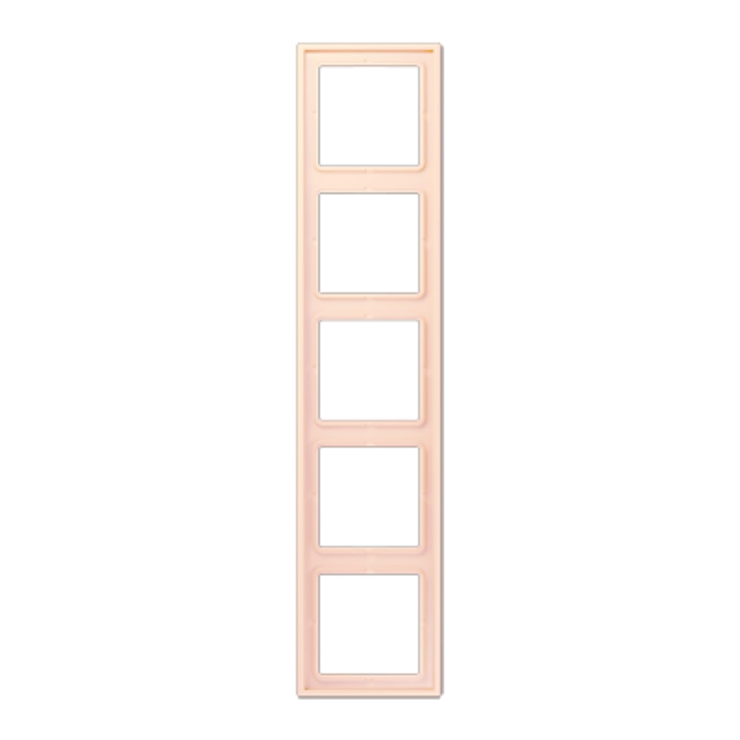 Cadre quintuple LC32082 JUNG LC985226 alignement parfait prises