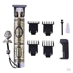 2Set Men Hair Trimming Child Household Shaving for Male | Rechargeable Haircut Machine, Cordless Hair Trimmer for Grooming Professionals and Barber Salon | Portable Size, for