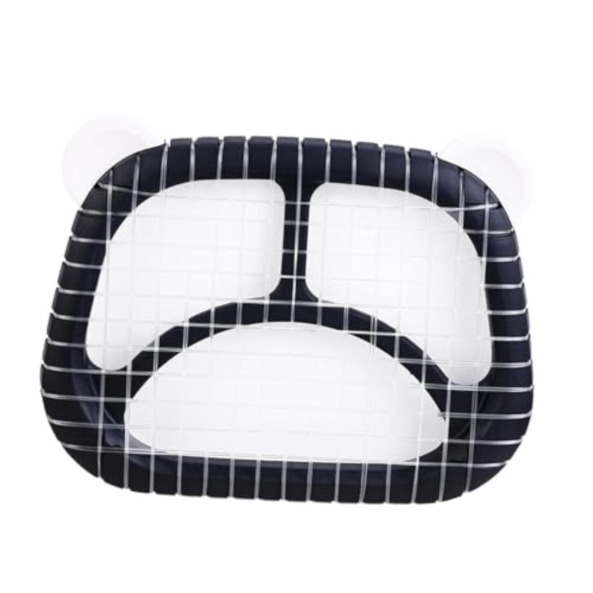 Rectangular Stool Chair Cushion Seat Mat, Black