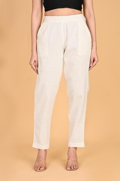 Image of DIGITAL SHOPEE Women's Regular Fit Casual Pants