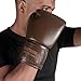 Sanabul Battle Forged Boxing Gloves for Men & Women, Kickboxing MMA, Muay Thai Gloves and Heavy Bag Training Punching & Sparring, Brown 10 oz