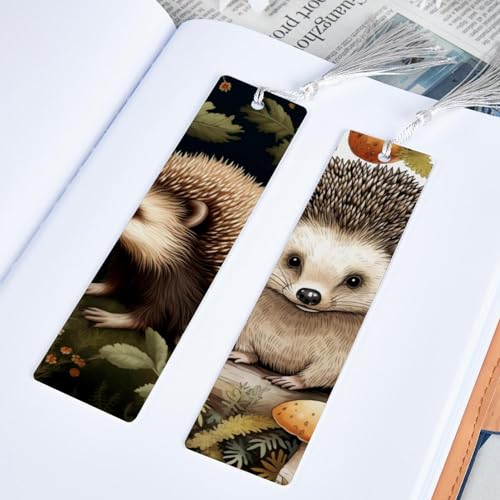 Marque-pages mignons hérisson pour ne plus jamais perdre votre page de lecture