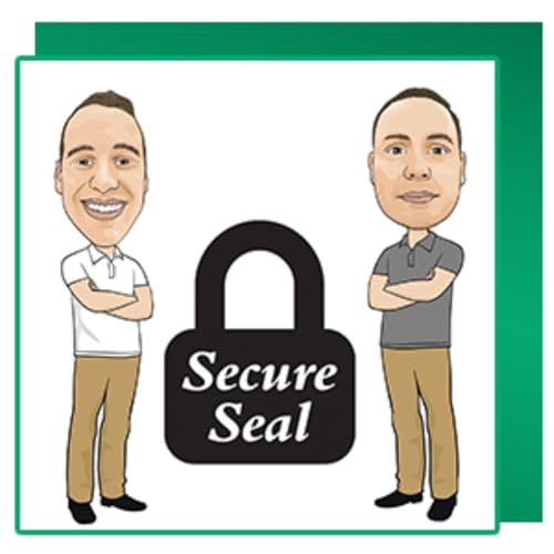 Image of Secure Seal - 9x7x5 Pack of 100 Corrugated Cardboard Packing Shipping Mailing Moving Carton Boxes