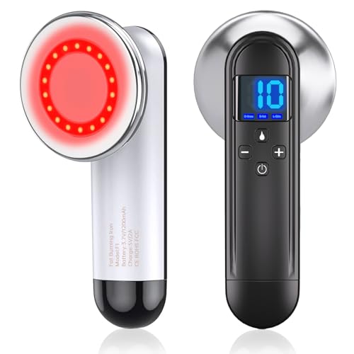 SECOCTSR Professional Body Sculpting Machine with 3 Modes 10 Levels and Heating Function, Cordless Cellulite Massager Device, Electric Cellulite Massage Tool for Leg, Arm, Belly, Waist, Buttocks