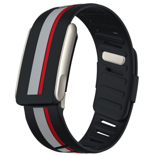 Image of omee Silicone Sport Band Compatible with Whoop 5.0 Band One, Peak and Life /MG Strap Men Women, Breathable Sport Adjustable Waterproof Replacement Wristbands Straps for Whoop 5.0 Silicone Bands