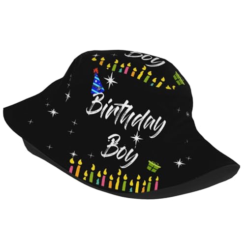Image of Birthday Queen Birthday Bucket Hat for Women Men Birthday Hat Beach Travel Sun Hat Packable Fisherman Cap for Travel Hiking