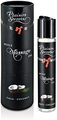 Plaisirs Secrets- Huile de Massage Gourmande et sensuelle - 82600 - coco, 59 ml (Pack of 1)