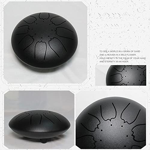 Tambor de lengua de acero de 6 pulgadas con accesorios miniatura 2