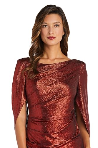 Image of R&M Richards Women's Aurelia Metallic Gown