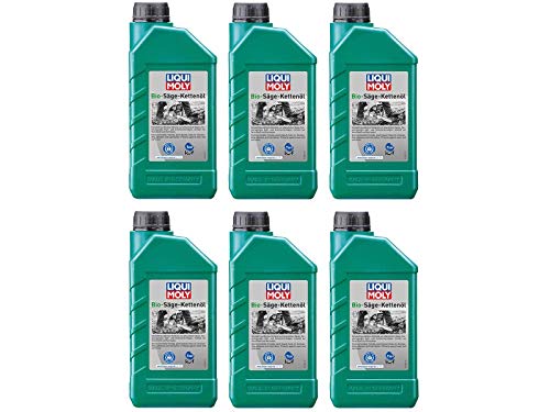 ILODA Liqui Moly 1280 - Aceite para cadenas de motosierra (6 unidades, 1 L) Cover