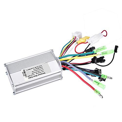 Keenso Controlador de Motor sin escobillas con Panel LCD, 36V/48V 350W Bicicleta eléctrica Controlador de Scooter de Bicicleta eléctrica de montaña Medidor LCD