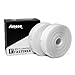 Strenco 1 Inch Self Adhesive Hook and Loop - 5 Yard Set - White Sticky Back Tape Fastener - Light Weight