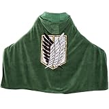 Anime Freedom Wings Hooded Blanket for Attack-On-Titan-Robe