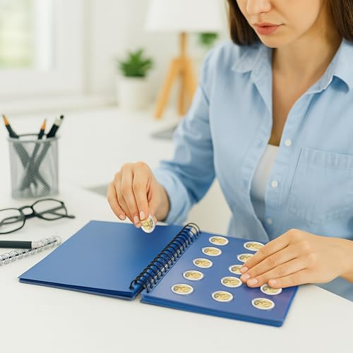 Álbum TOPset para monedas de 2 euros clasificador de colección 5