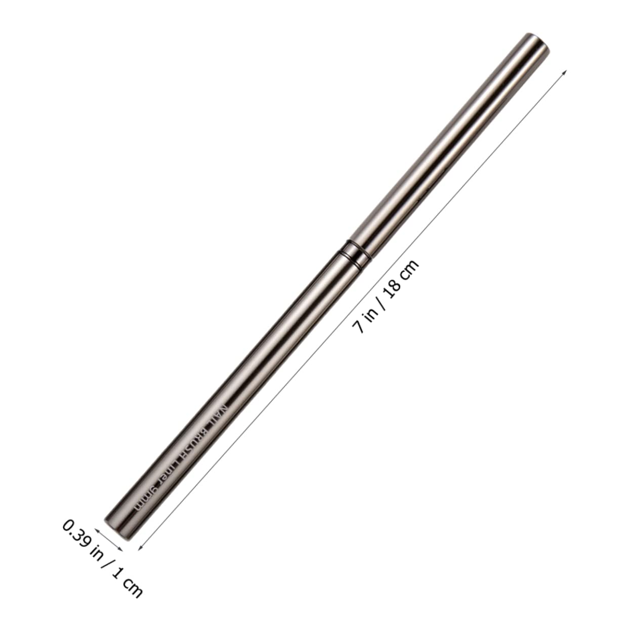 WOFASHPURET Nail Art Brush Liner Pen Precision Nail Design Tool for DIY Manicure Durable Handle for Fine Detailing for Gel Polish Patterns and Floral Designs