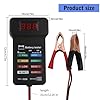 Professional 12/24V Battery Analyzers High Precisions Measurements Multifunction Vehicle Battery Checker for Car & Motorcycles #1