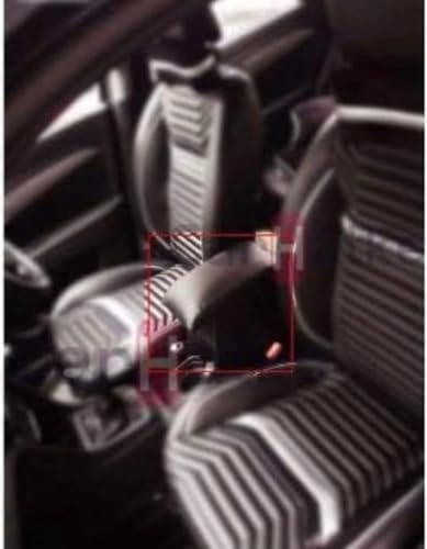 Image of SOROO Car Center Wooden Adjustable Automatic Storage Organizer Console Armrest Support For Spresso black.