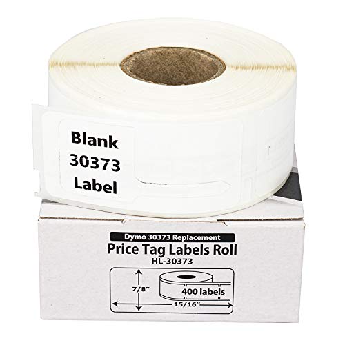 Houselabels Compatible Dymo 30373 Retail Labels (7/8" X 15/16") Compatible With Rollo, Dymo Lw Printers, 2 Rolls / 400 Labels Per Roll #TOP5