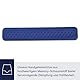 Handballenauflage für Tastatur und Maus – Ergonomische Gelauflage für Handgelenkschutz und Komfort beim Tippen - Ergonomic Wrist Set - Rutschfest, langlebig, stilvoll - Marineblau – Universalgröße