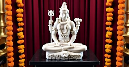 Estatua de Shiva en Pose Padmasana 3.4 pulgadas