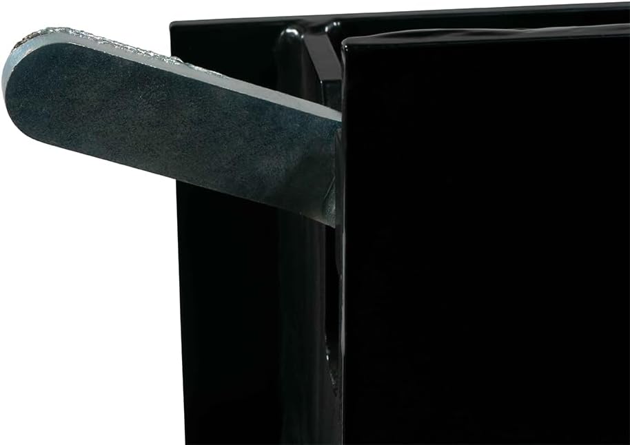Mytee Products Skid Steer Universal Quick Attach Adapter Compatible for Kubota Bobcat - 4000 lbs WLL - Powder Coated - Quick Attachment Mount Adapter for Tractor Loader - Black