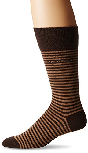 HUGO BOSS Men's Brian Striped Crew Sock