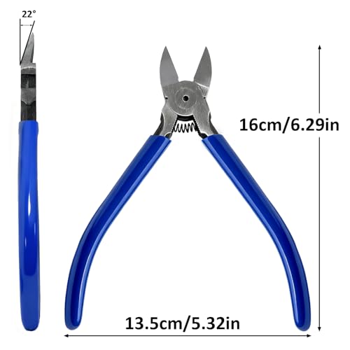 Image of Wire's Cutting Side Cutting Pliers - Diagonals Cuting Pliers, Flushes Cutters's, Small Wire's Cutterr for Crafting, Side Cutterr for Crafting, Jewelry, Soft Copper Wire, Floral. etc. (6 inch)