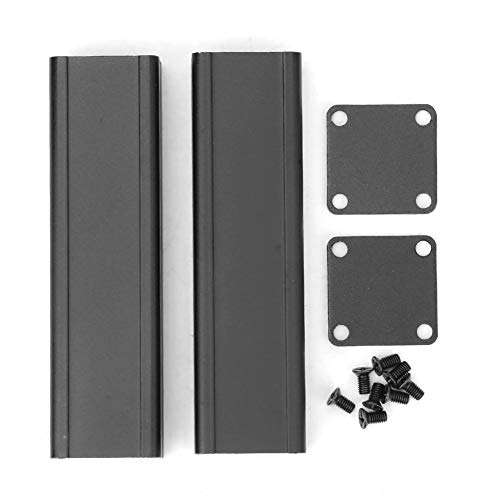 Scatola per progetti in alluminio, custodia in alluminio estruso per strumenti elettronici fai-da-te con raffreddamento efficiente 25 x 25 x 90 mm