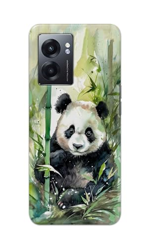 Image of Printed Hard Back Cover for Realme Narzo 50 5G Back Cover (Panda -J1) -190724(EA)