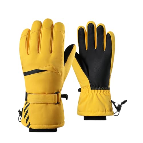 Gants chauds de cyclisme coupe-vent et imperméables avec technologie tactile pour l'hiver