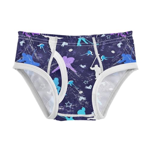 Ollabaky Boys' Underwear 100% Cotton Boys Briefs Soft Toddler Underwear