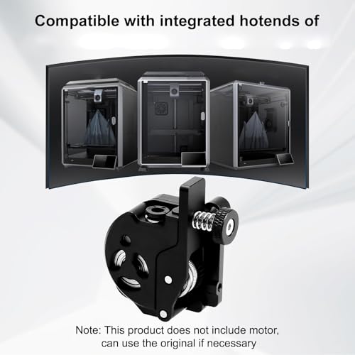 Extrudeuse 3D double vitesse ratio 6,25:1 pour impression haute précision