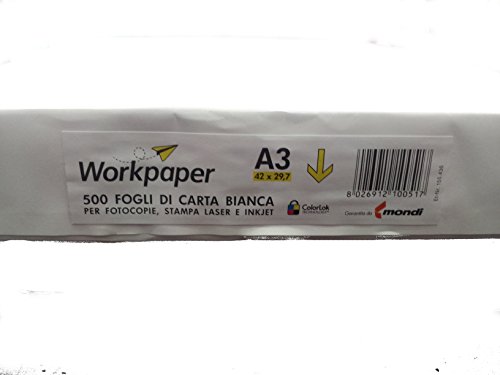 Papier copie A3 imprimante laser jet d'encre ramette 500 feuilles 42 x 29,7 cm