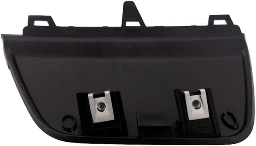 DAT AUTO PARTS Front Bumper Tow Hook Cover Fits 2021-2023 Ford F150, Right Passenger Side, Black Textured Plastic, FO1029113 ML3Z17C754BB