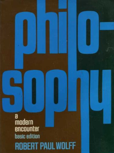 Philosophy;: A modern encounter 013663401X Book Cover