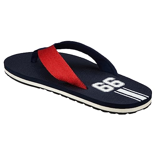 Image of DUKE Men's FWC6147 Navy /RED Flip-Flop-10 Kids UK (FWC6147-NAVY /RED)