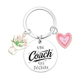 ♥ Matériau: Fabriqué en matériau haut de gamme avec une finition délicate, durable et sans déformation, sans rouille, sans décoloration.Il est parfait pour décorer vos clés sac à dos etc.