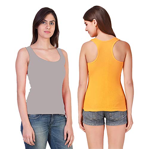 Image of Camisole Tank Top Vest Racerback Sando Camis for Women, Girls (Pack of 2)