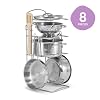 Melissa & Doug Stainless Steel Pots & Pans, 8 Piece Play Kitchen Set, Premium Play Kitchen Accessories & Cooking Utensils, Preschool Toys for Kids 3+ #4