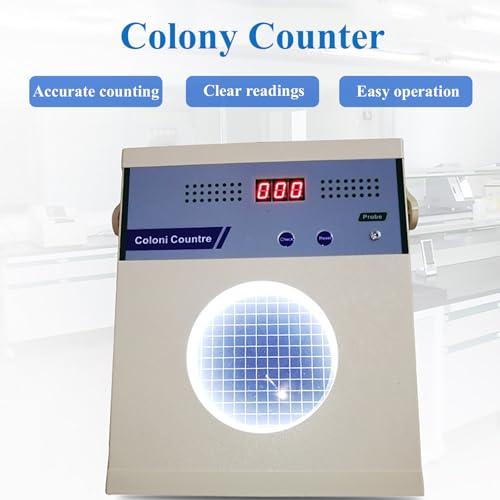 Compteur de colonies avec loupe et stylo à sonde 0-999 - 3