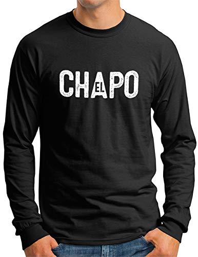 T-shirt El Chapo manches longues homme idéal pour vos sorties streetwear