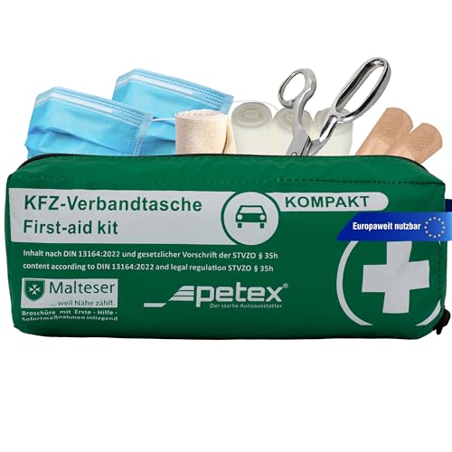 Petex KFZ-Verbandtasche 43931013 Kompakt Grün