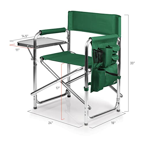 Image of Picnic TIME NFL Unisex-Adult NFL Sports Chair with Side Table, Beach Chair, Camp Chair for Adults