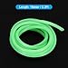 PATIKIL 2mm ID Glow Tube Deep Sea Fishing, 5Pcs 16.4 Ft/5M Soft Silicone Luminous Tube Angling Glow in The Dark Tubing Sleeve Fishing Tool for Fishing Rigs, Green